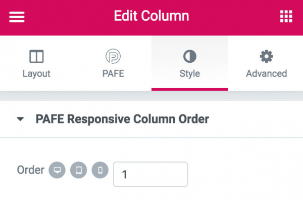 wordpress responsive columns