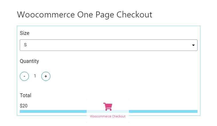 WooCommerce One Page Checkout - PAFE