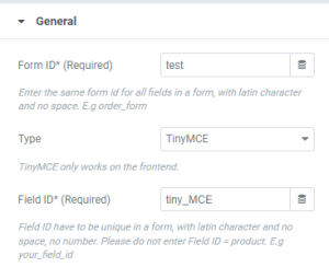 Modifying the Rich Text TinyMCE Field in Elementor Forms - PAFE