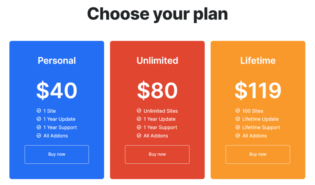 pafe form builder plans